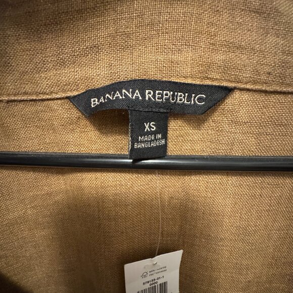 NWT! Banana Republic Sedona Linen Dress - Size XS - Picture 3 of 5